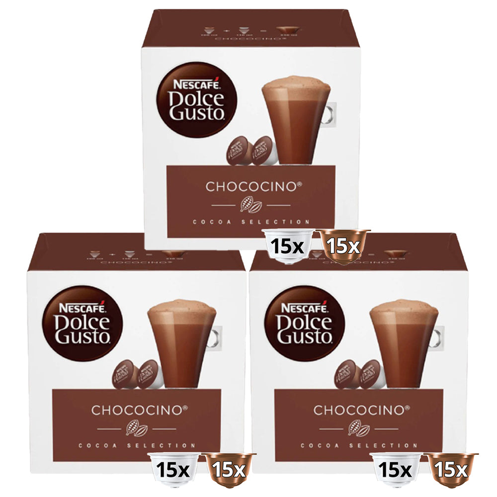 Dolce Gusto Chococino Magnum Pack Coffee Pods 3 x 30 Case