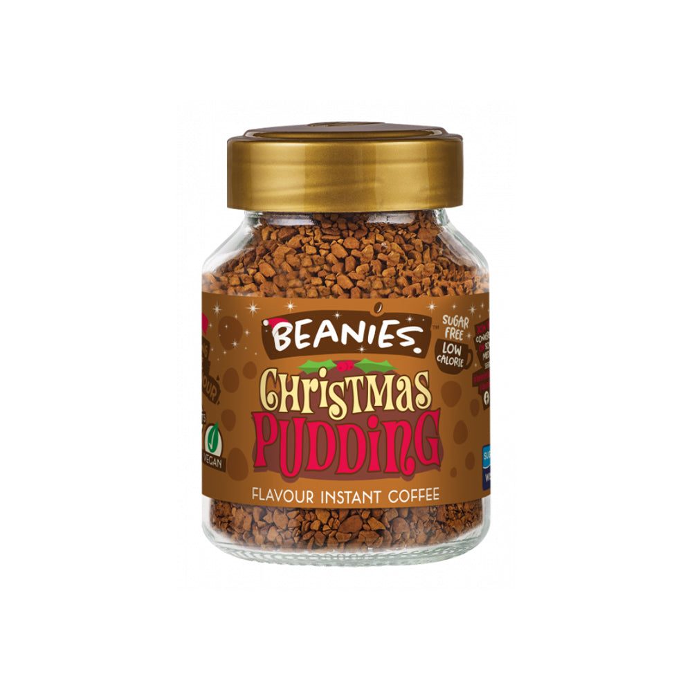 Beanies Christmas Pudding Flavoured Coffee 50g