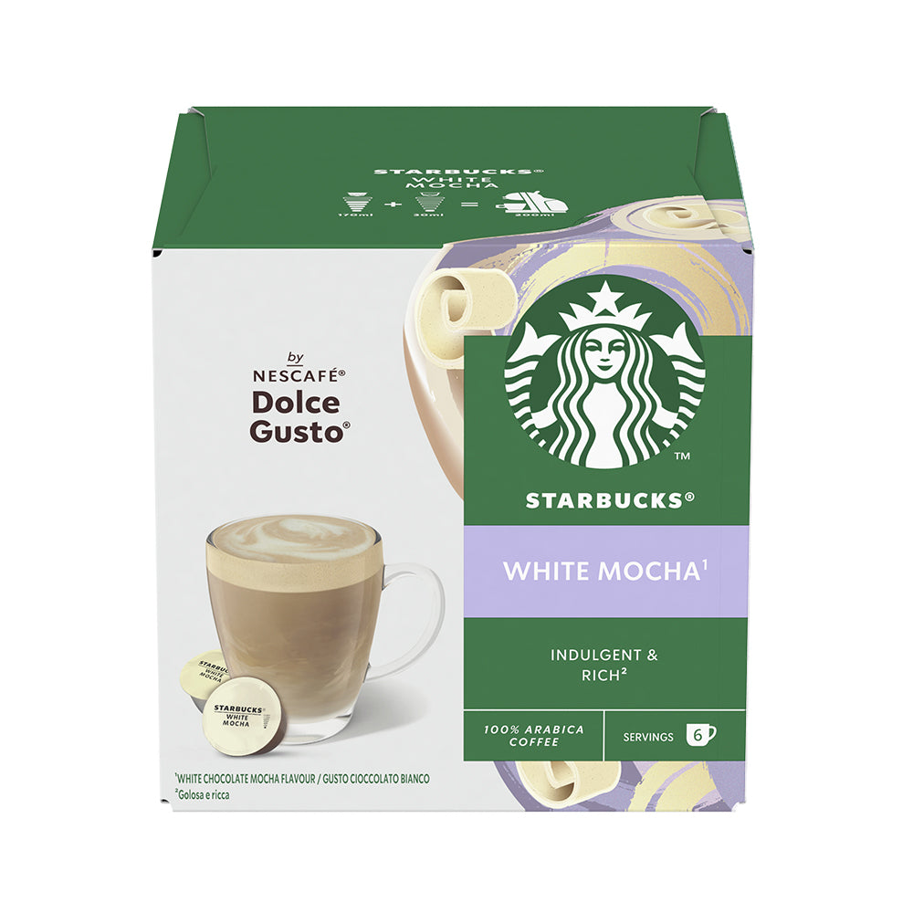 Dolce Gusto Starbucks White Mocha Coffee Pods
