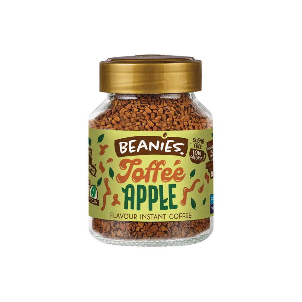 Beanies Toffee Apple Flavoured Coffee 50g