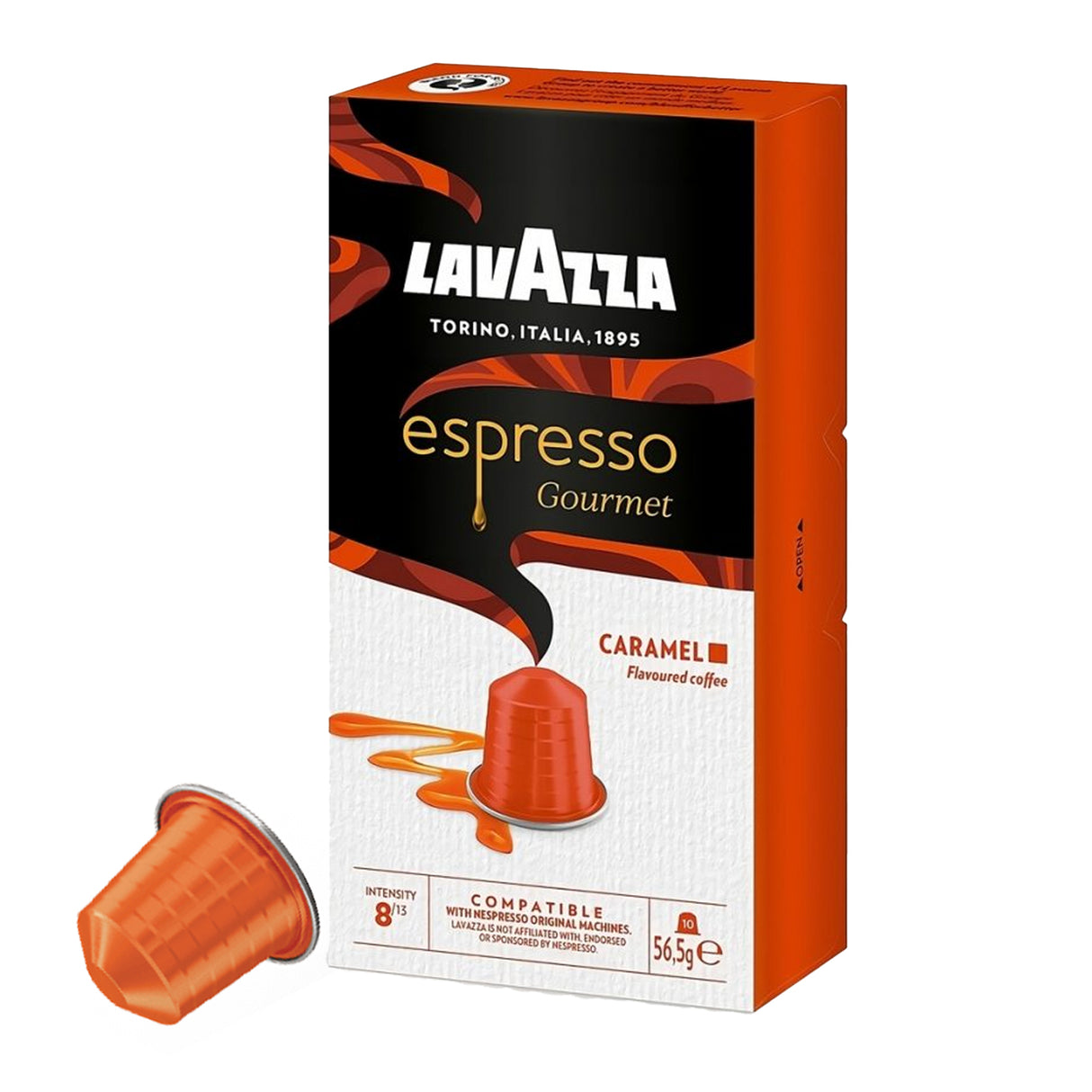 Lavazza Espresso Gourmet 10 Caramel Capsule Nespresso Compatible Pods