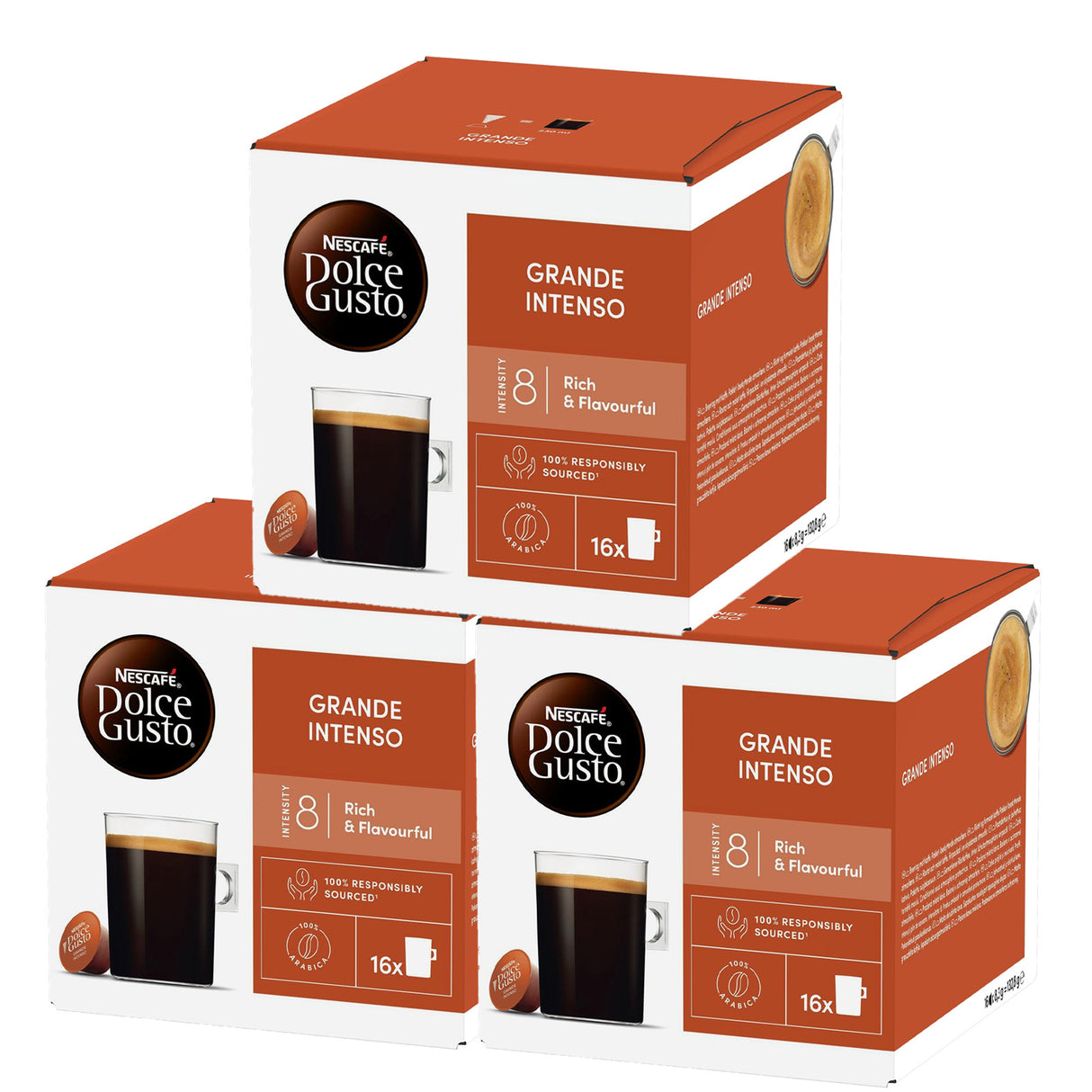 Dolce Gusto Grande Intenso Coffee Pods 3x16