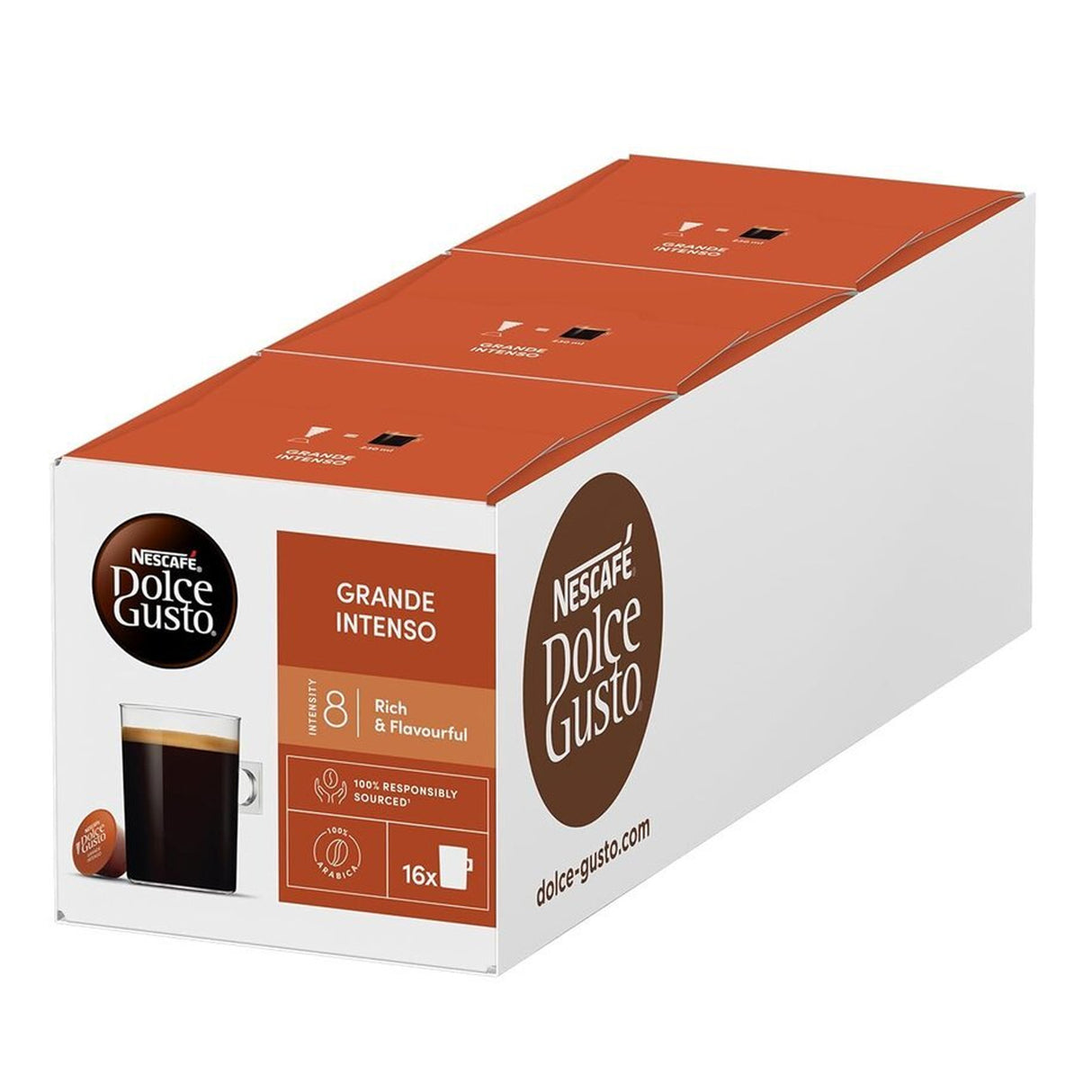 Dolce Gusto Grande Intenso Coffee Pods 3x16