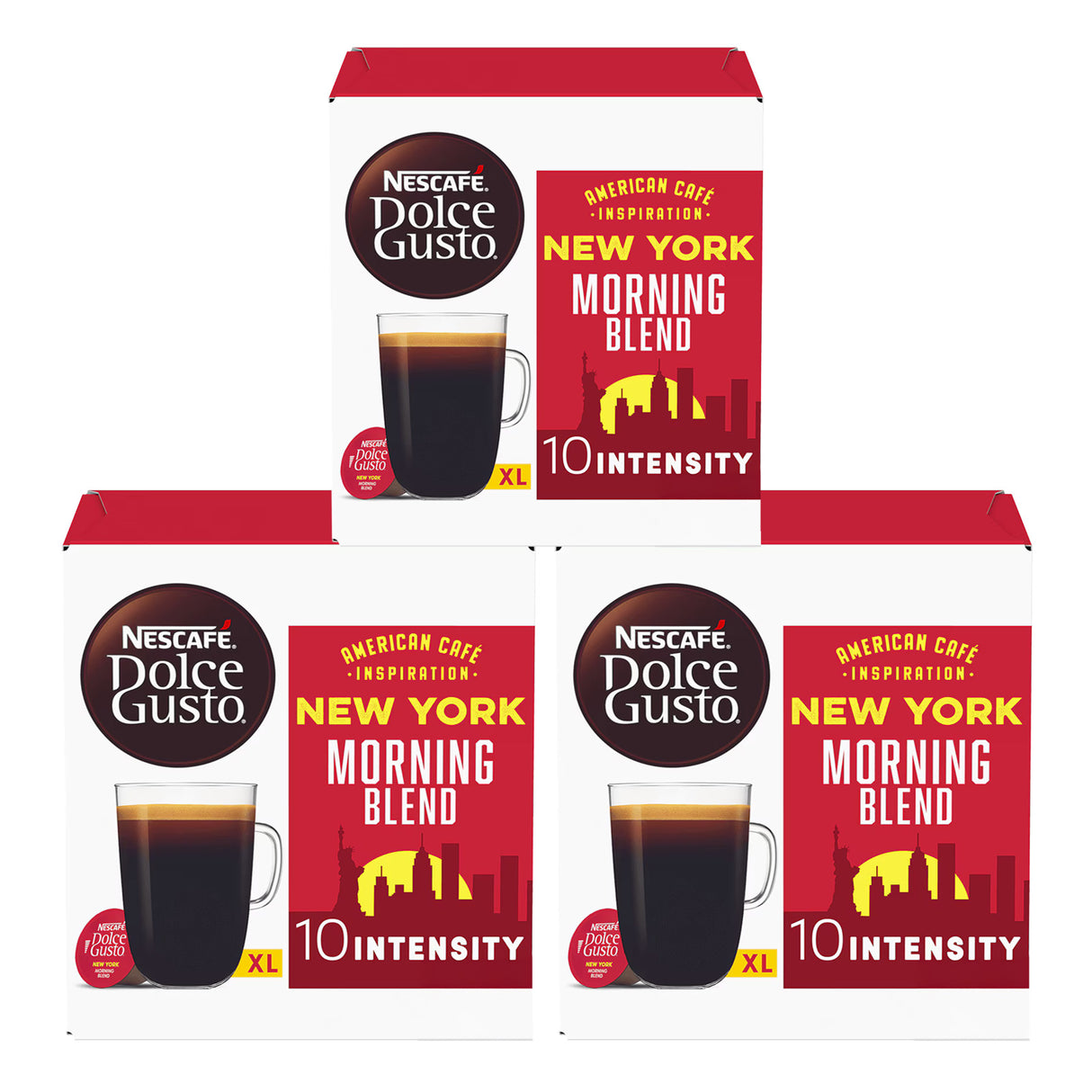 Dolce Gusto Americano New York Morning Blend Coffee Pods 3x18