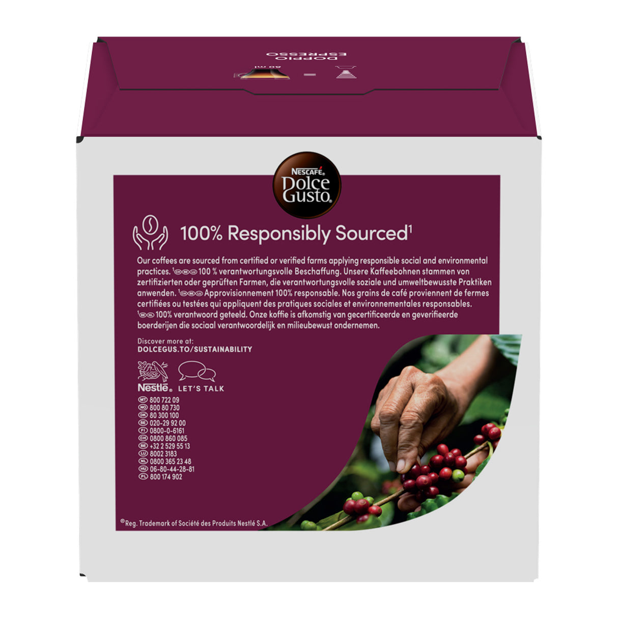 Dolce Gusto Double Espresso Coffee Pods