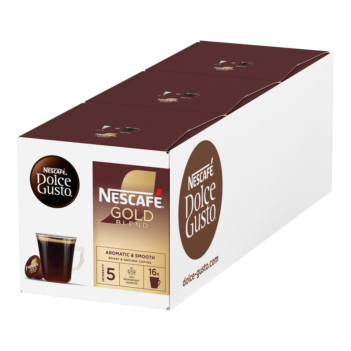 Dolce Gusto Gold Blend 3x16 Coffee Pods