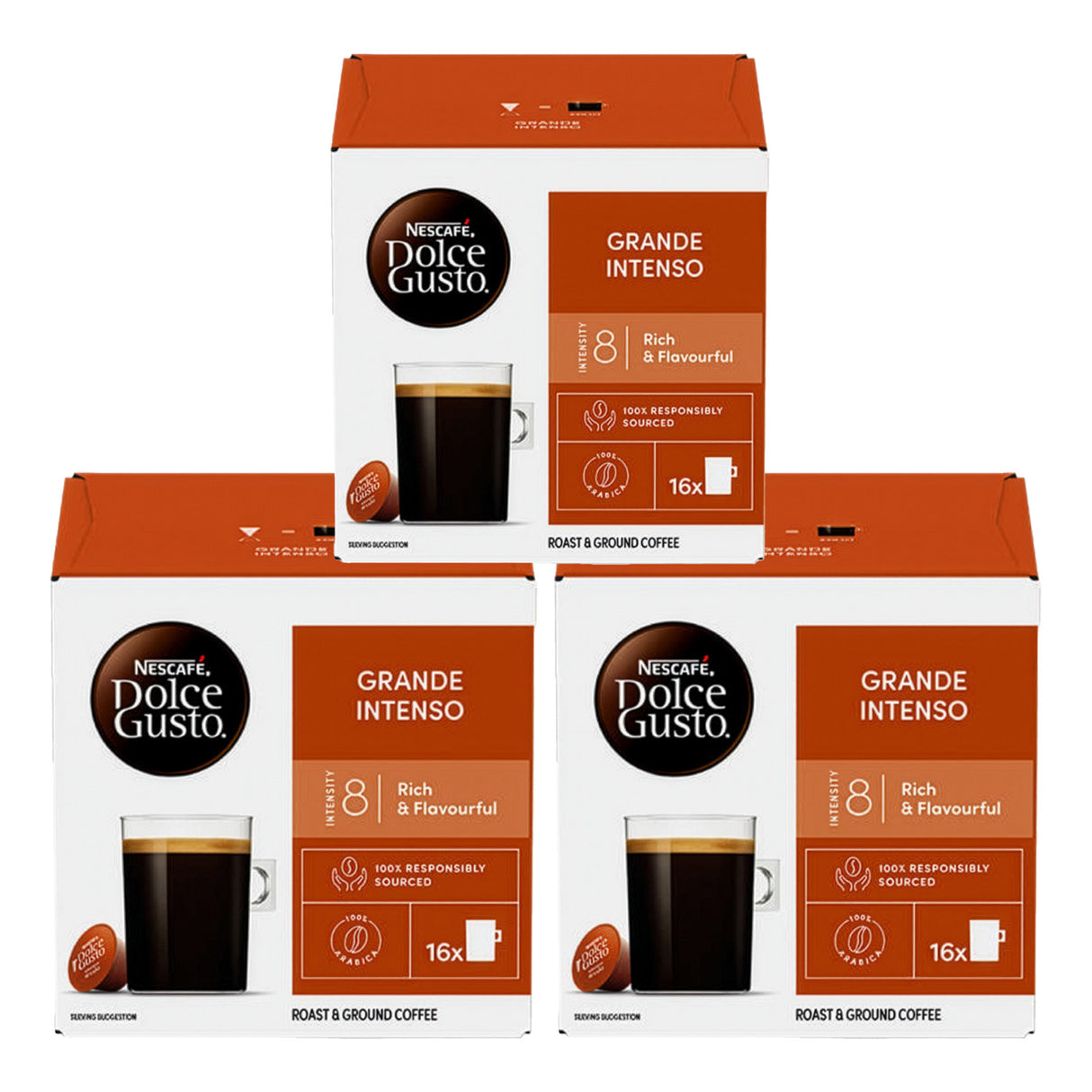Dolce Gusto Grande Intenso Coffee Pods 3x16
