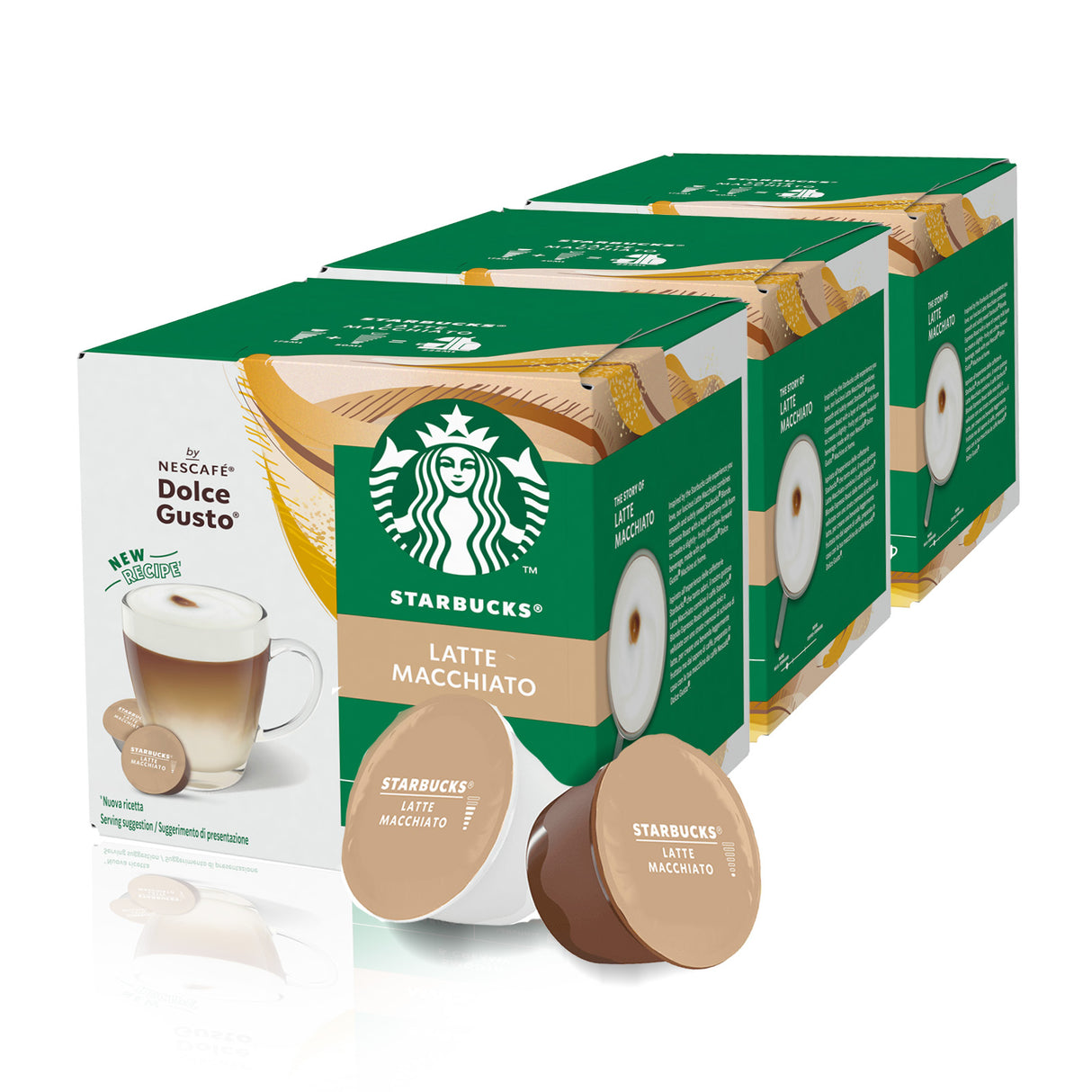 Nescafé Dolce Gusto Starbucks Latte Macchiato 3pack