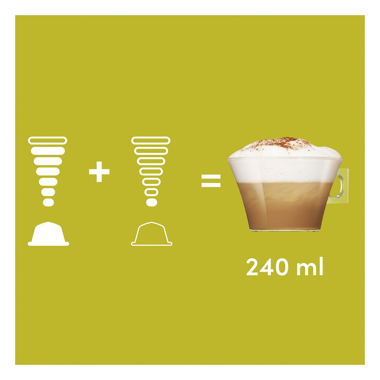 Dolce Gusto Cappuccino Magnum Pack Coffee Pods 1x15