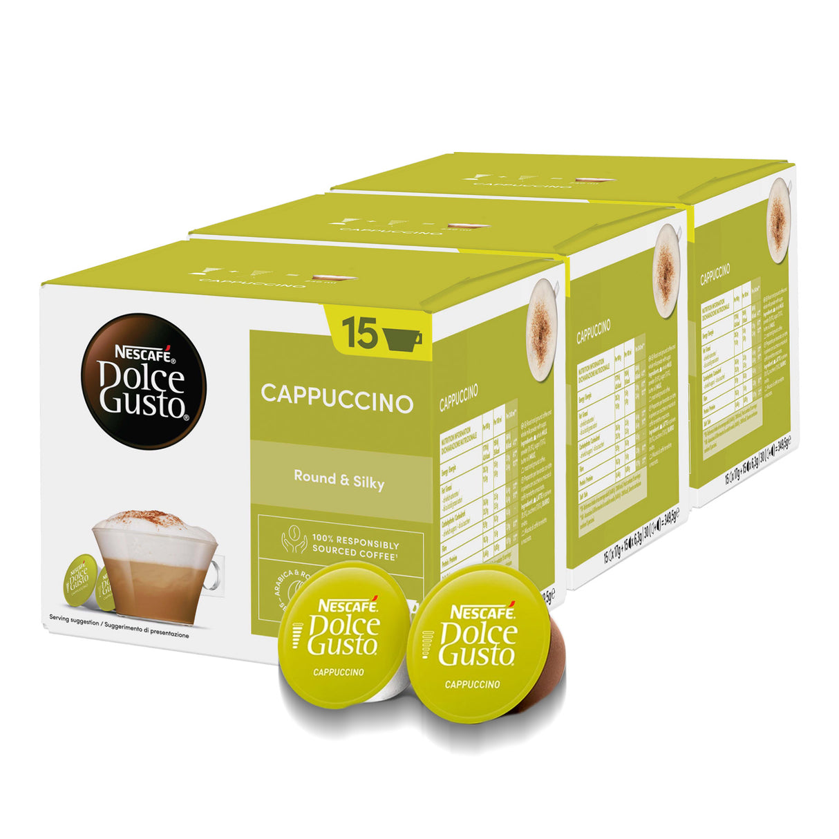 Dolce Gusto Cappuccino Magnum Pack Case