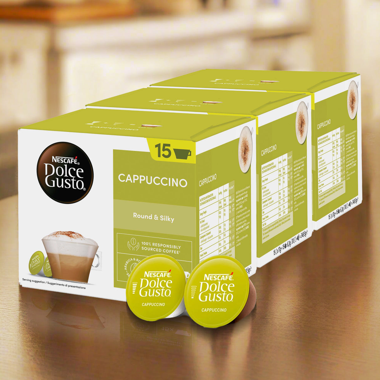 Dolce Gusto Cappuccino Magnum Pack Case in jitchen