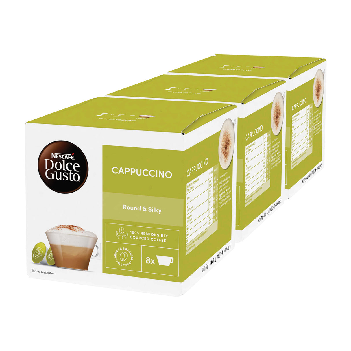 Dolce Gusto Cappuccino 3x8 Case