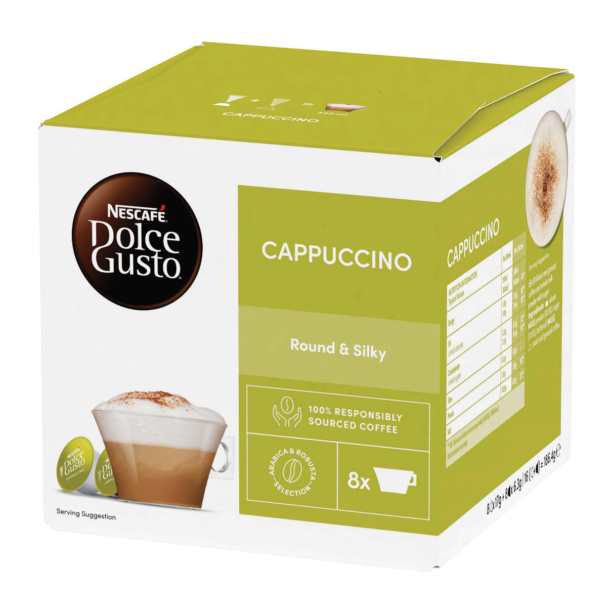 Dolce Gusto Cappuccino Coffee Pods