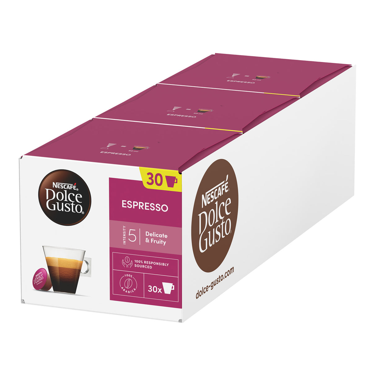 Dolce Gusto Espresso Case 3x30