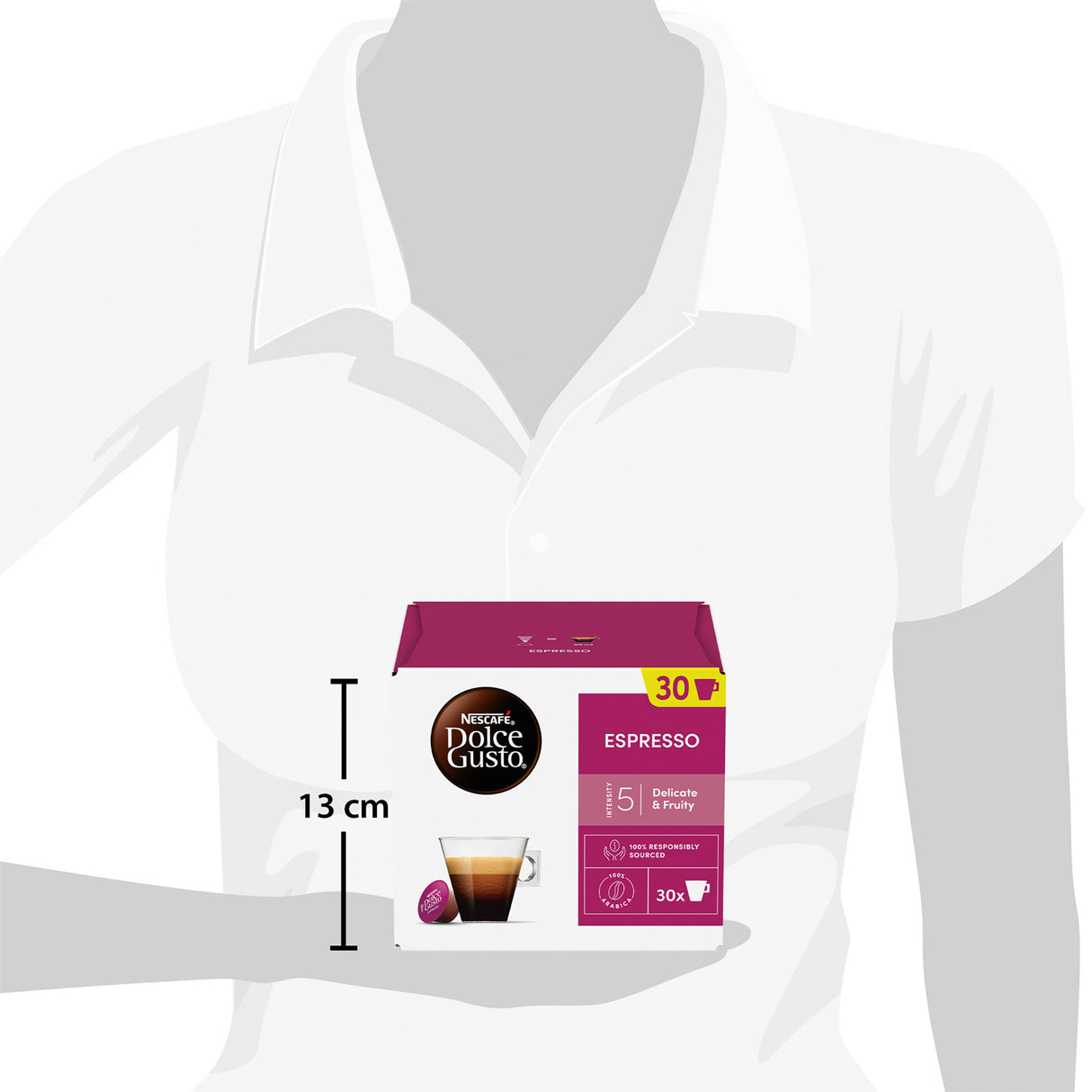 Dolce Gusto Espresso Magnum Pack size