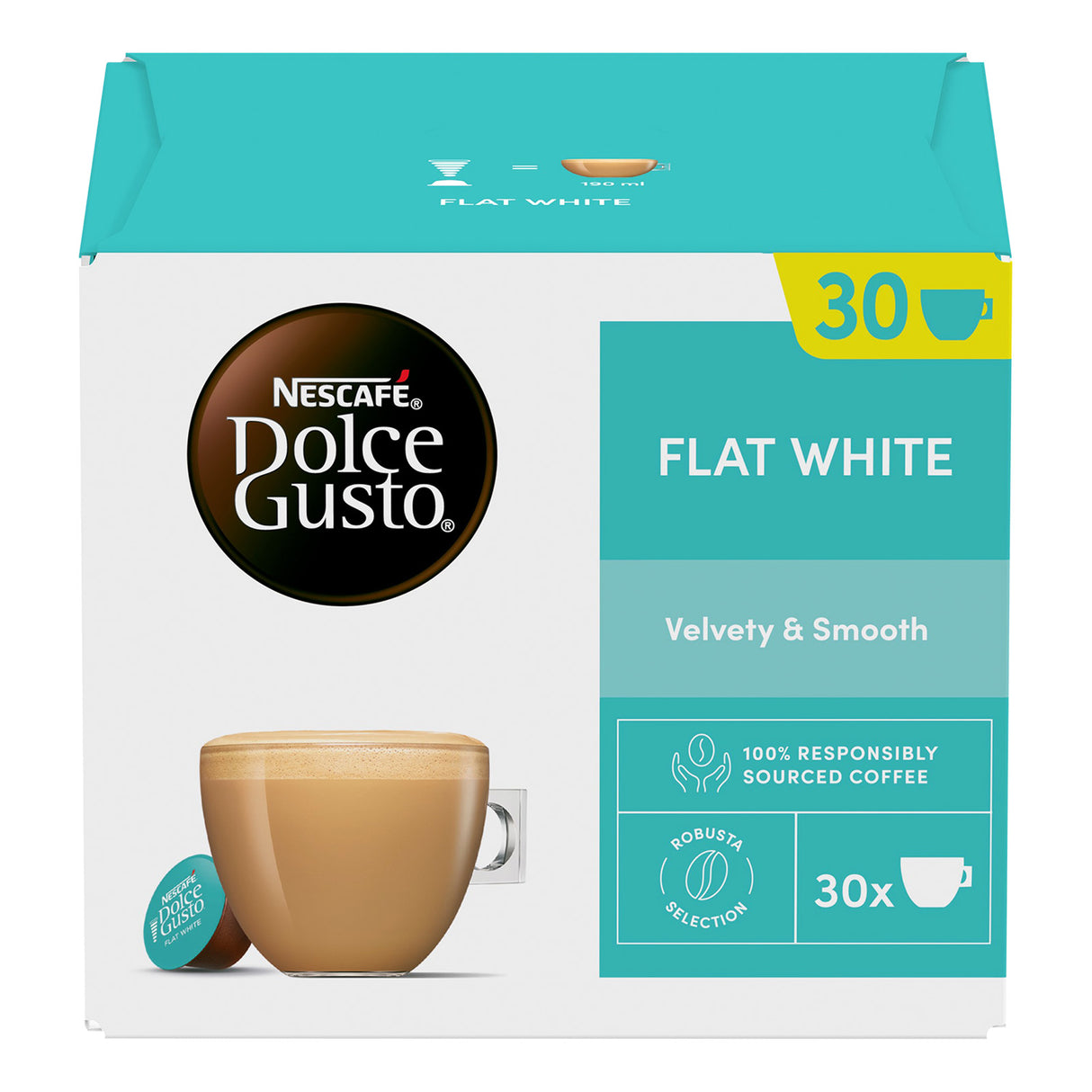 Nescafe Dolce Gusto Flat White Magnum packet