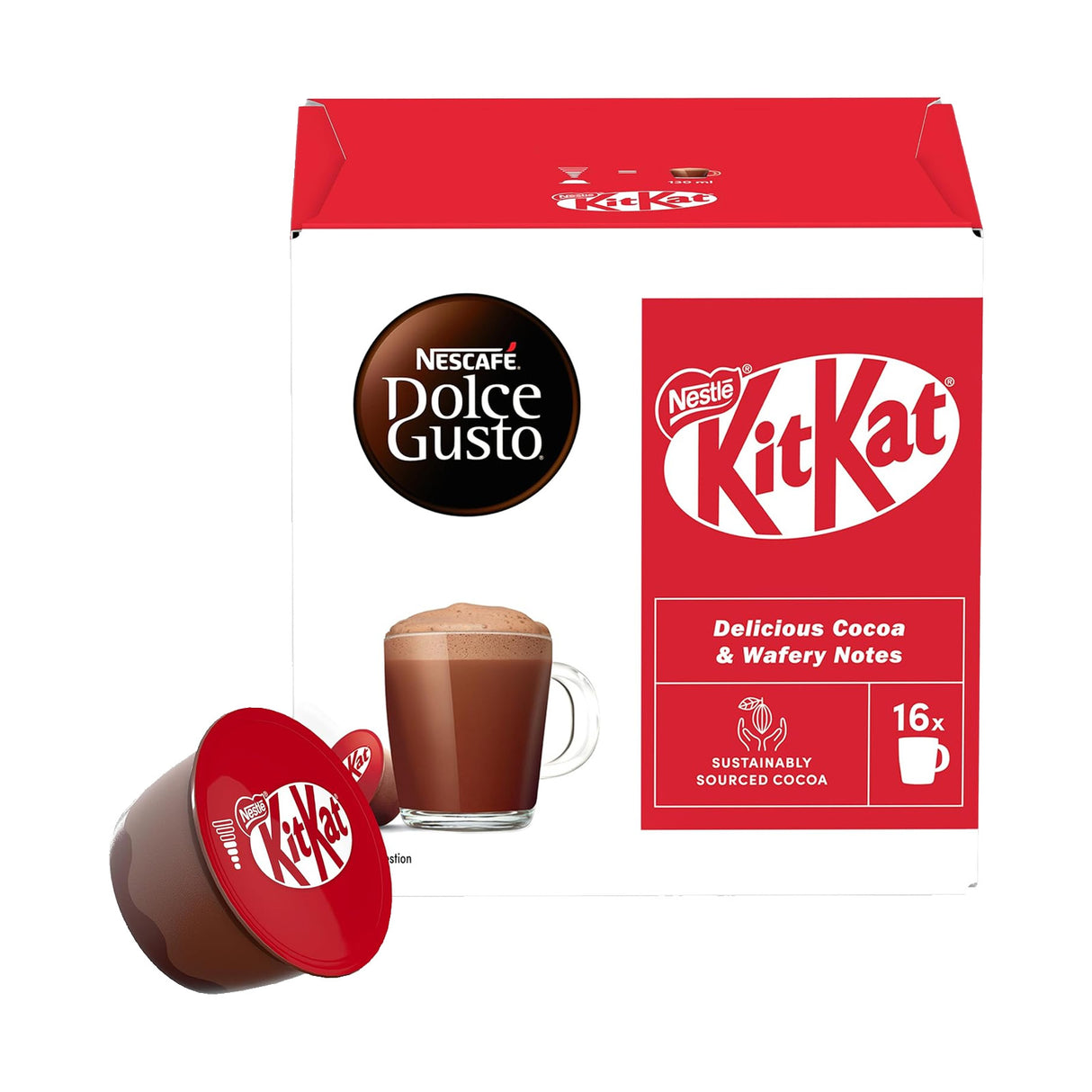 Dolce Gusto KitKat Hot Chocolate Pack