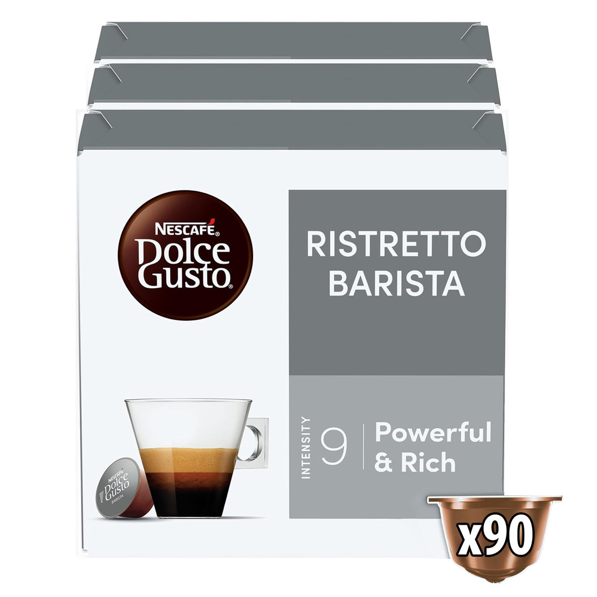 Dolce Gusto Ristretto Barista 3x30 Coffee Pods