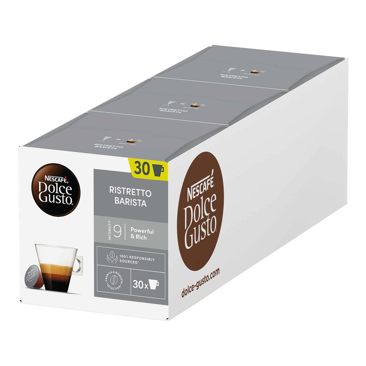 Dolce Gusto Ristretto Barista 3x30 Coffee Pods