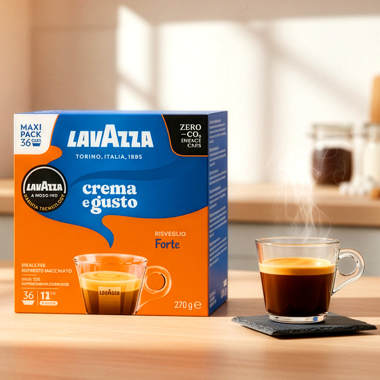Lavazza A Modo Mio Crema E Gusto Forte Maxi Pack 36 Coffee Pods