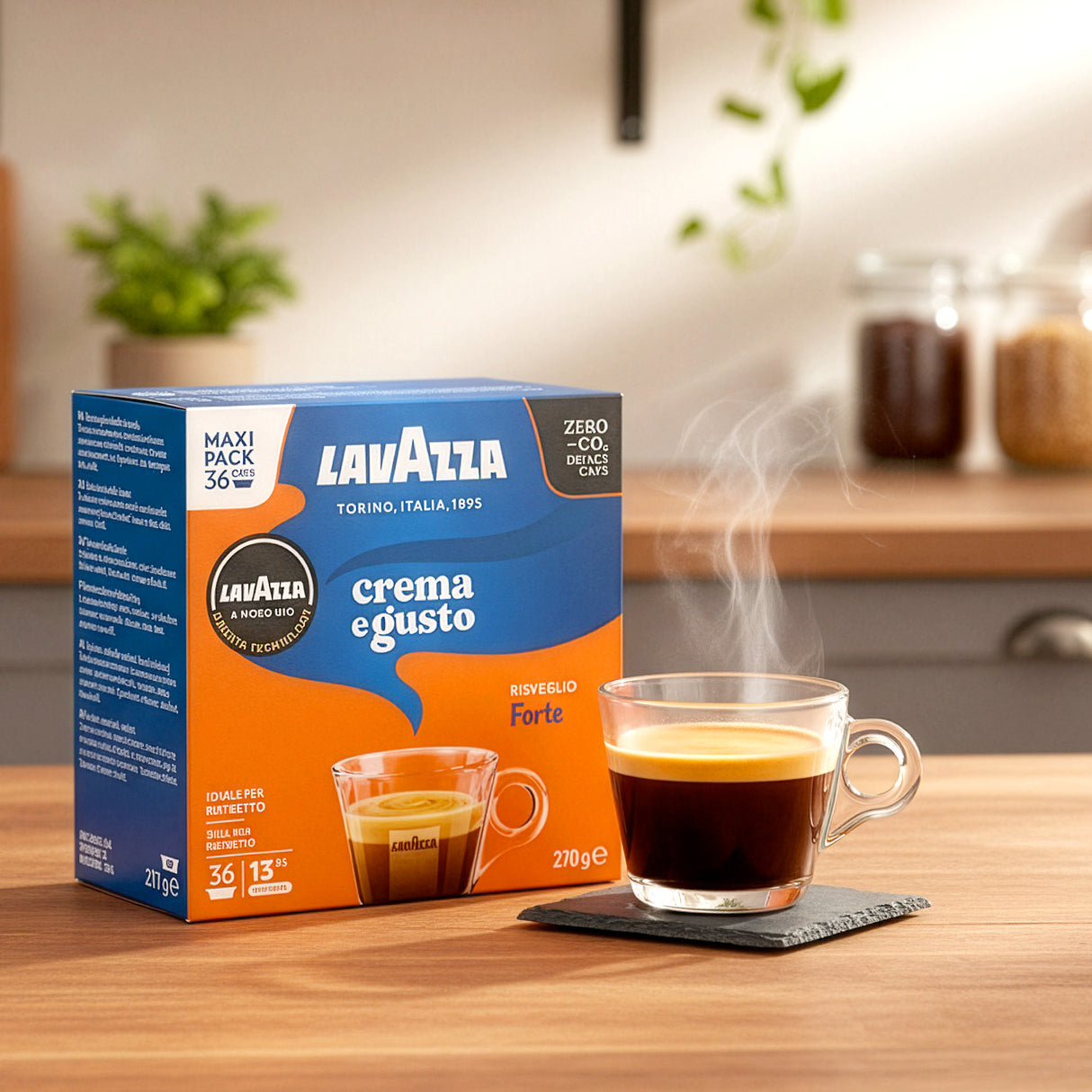 Lavazza A Modo Mio Crema E Gusto Forte Maxi Pack 36 Coffee Pods