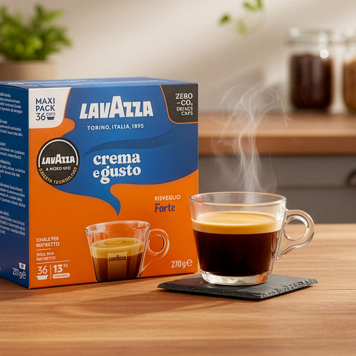 Lavazza A Modo Mio Crema E Gusto Forte Maxi Pack 36 Coffee Pods