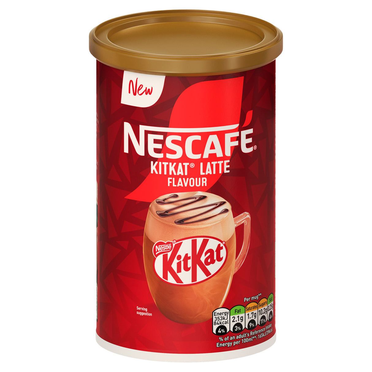 Nescafe Kitkat Latte Chocolate Latte Tub