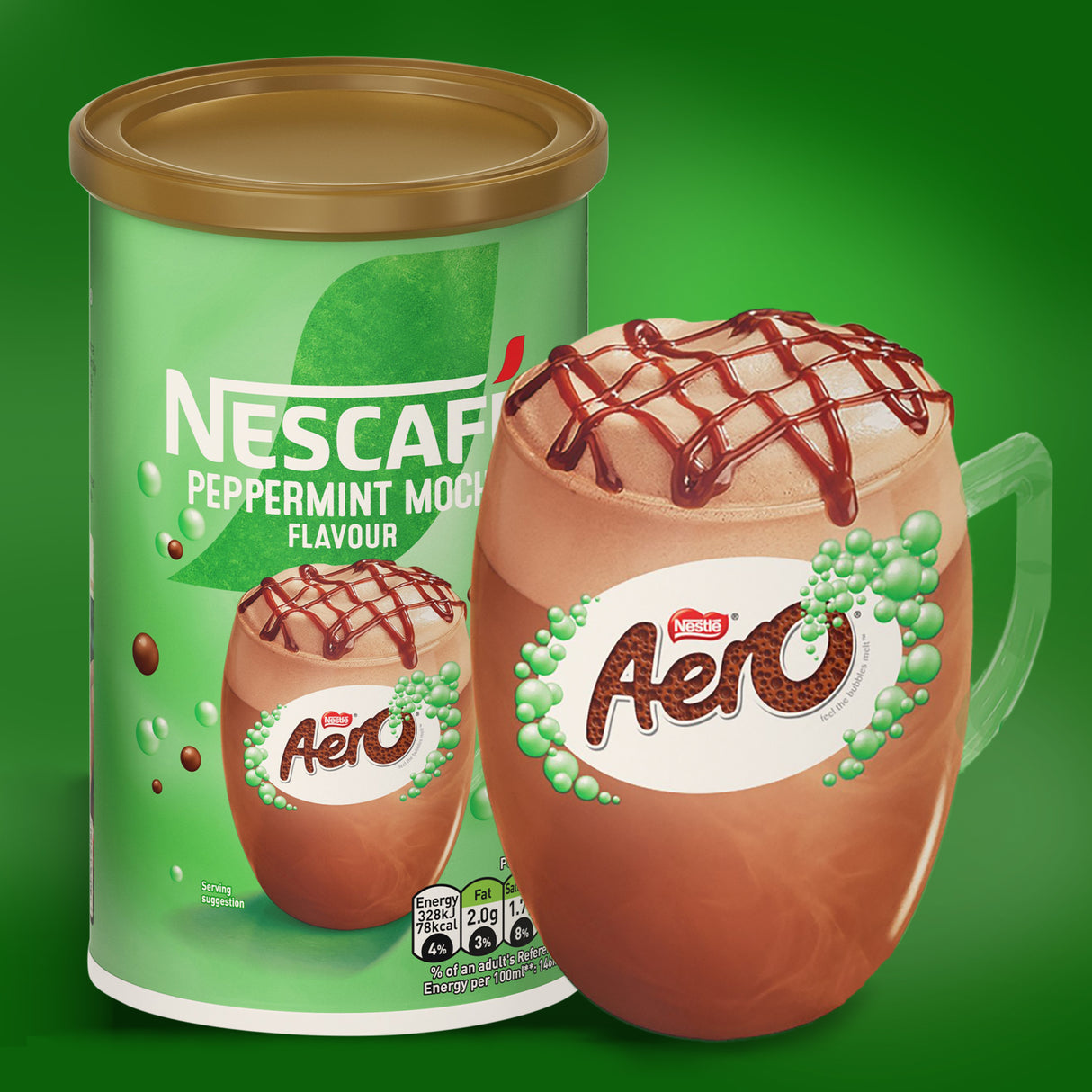 Nescafe Aero Peppermint Mocha Coffee