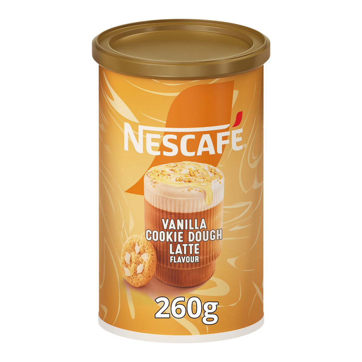 Nescafe Vanilla Cookie Dough Latte Coffee 260g Tub