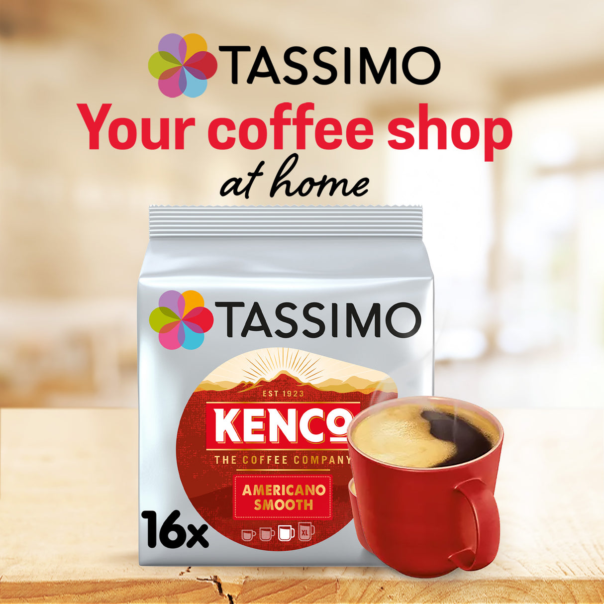 Tassimo Americano Smooth your coffee shop at home