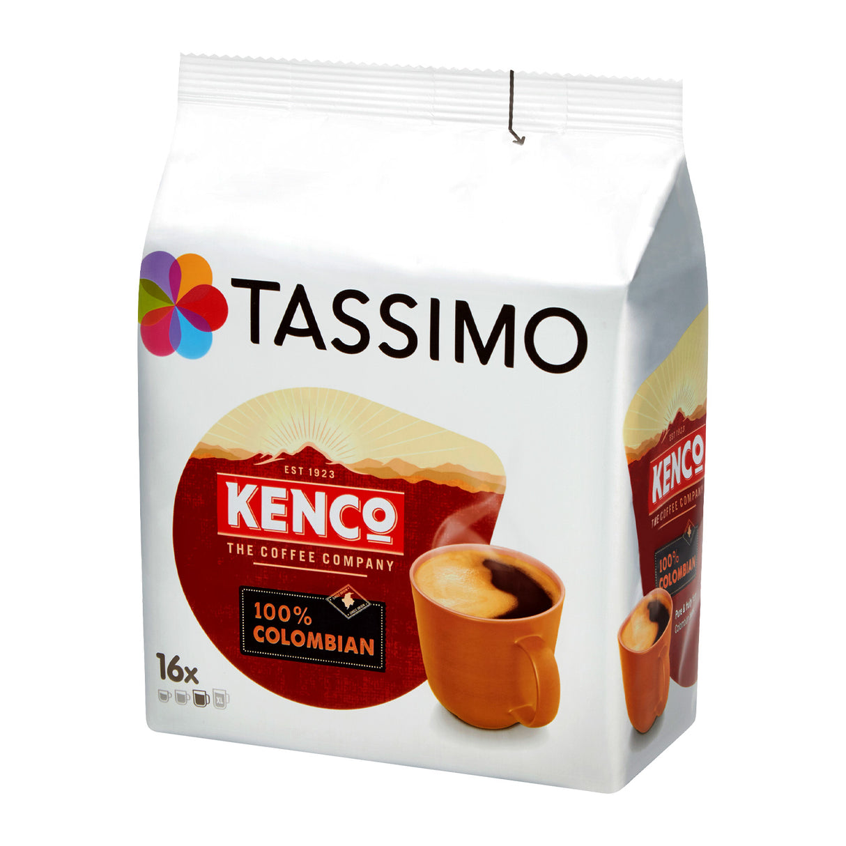 Tassimo Kenco colombian coffee pack