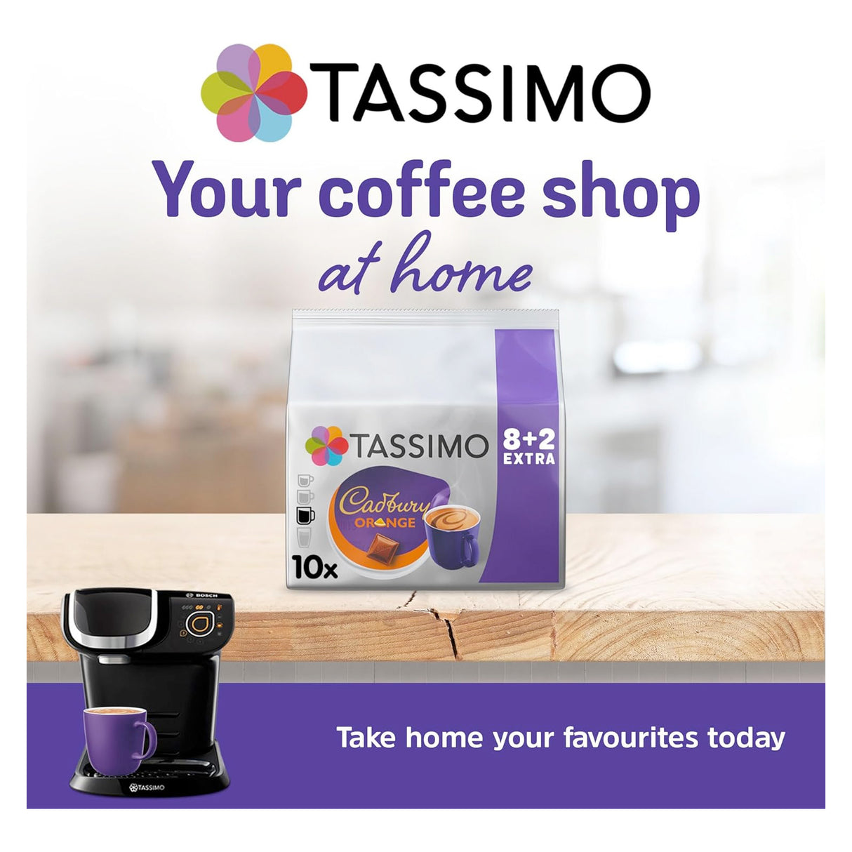 Tassimo Cadbury Orange Hot Chocolate Pods