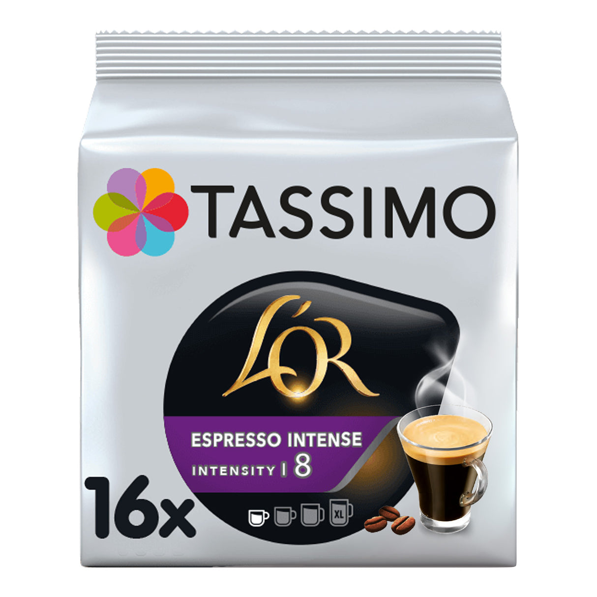 Tassimo L'OR Espresso Intense 8 Coffee Pods
