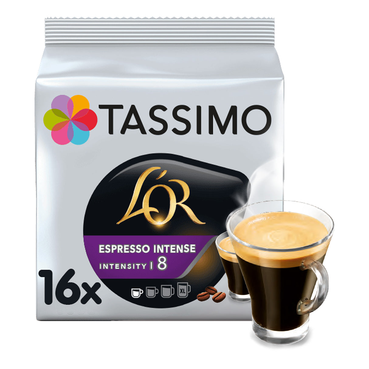 Tassimo L'OR Espresso Intense 8 Coffee Pods