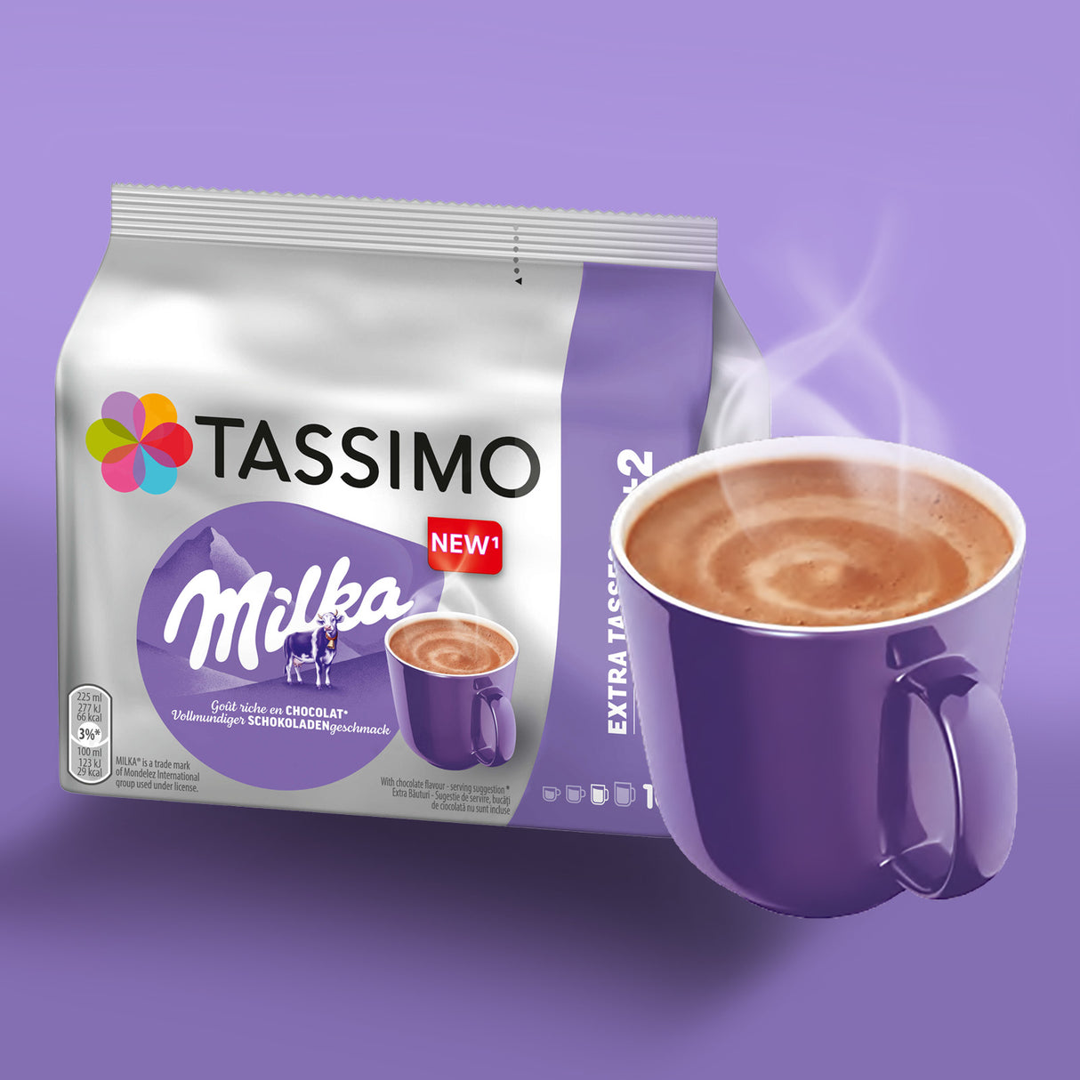 Tassimo Milka Hot Chocolate Hot Chocolate Pods