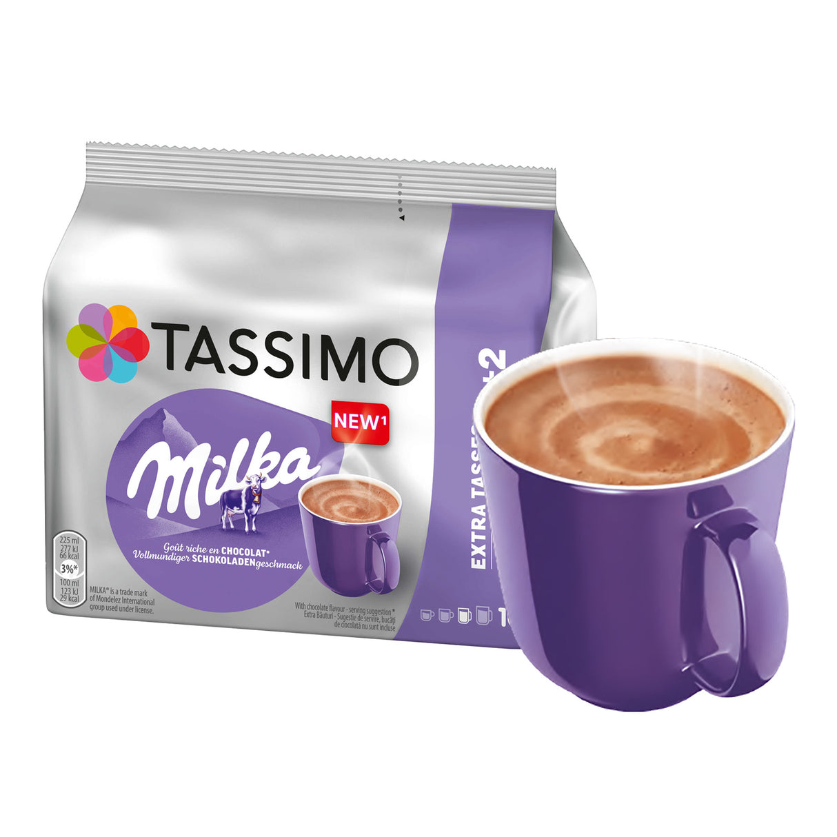 Tassimo Milka Hot Chocolate Hot Chocolate Pods
