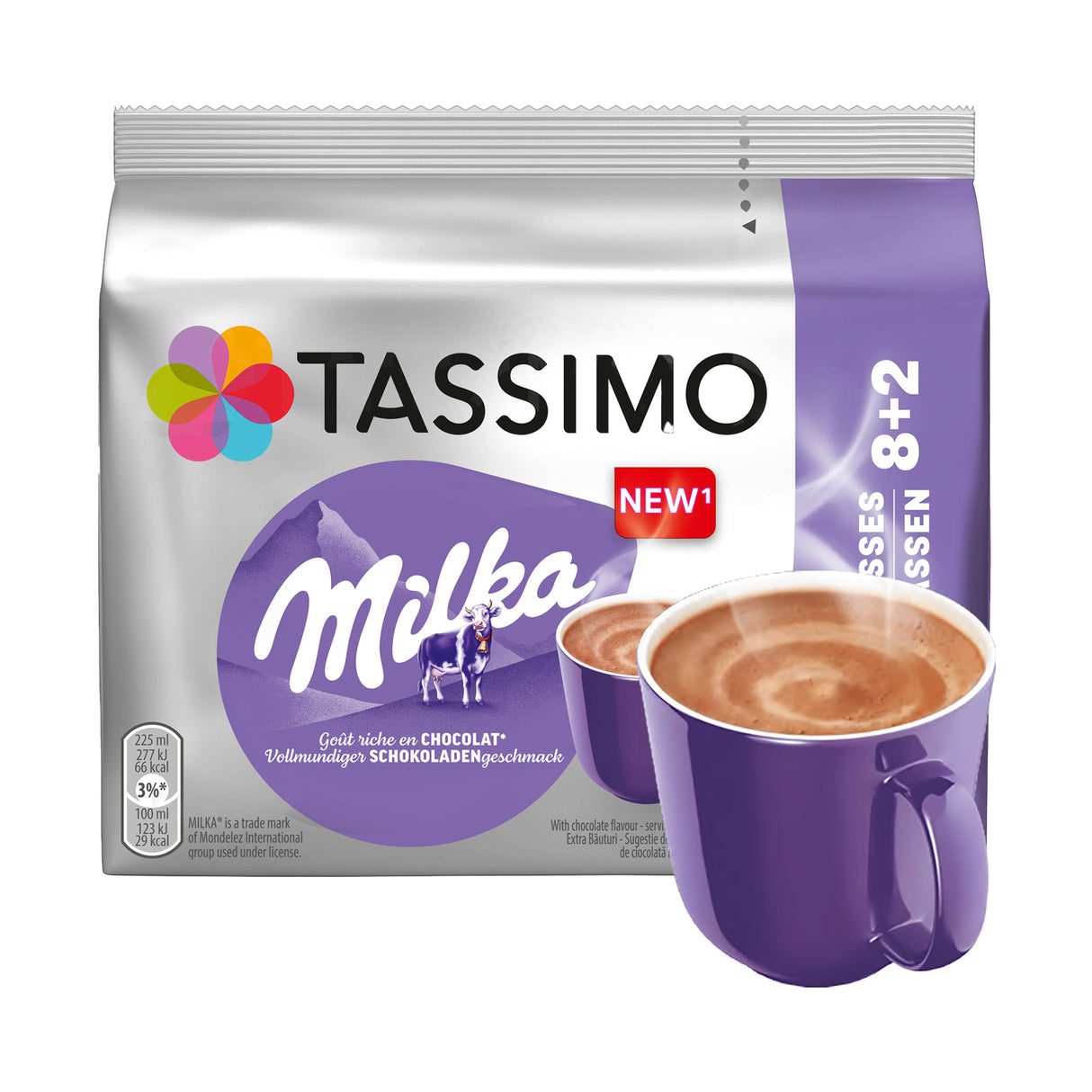 Tassimo Milka Hot Chocolate Hot Chocolate Pods