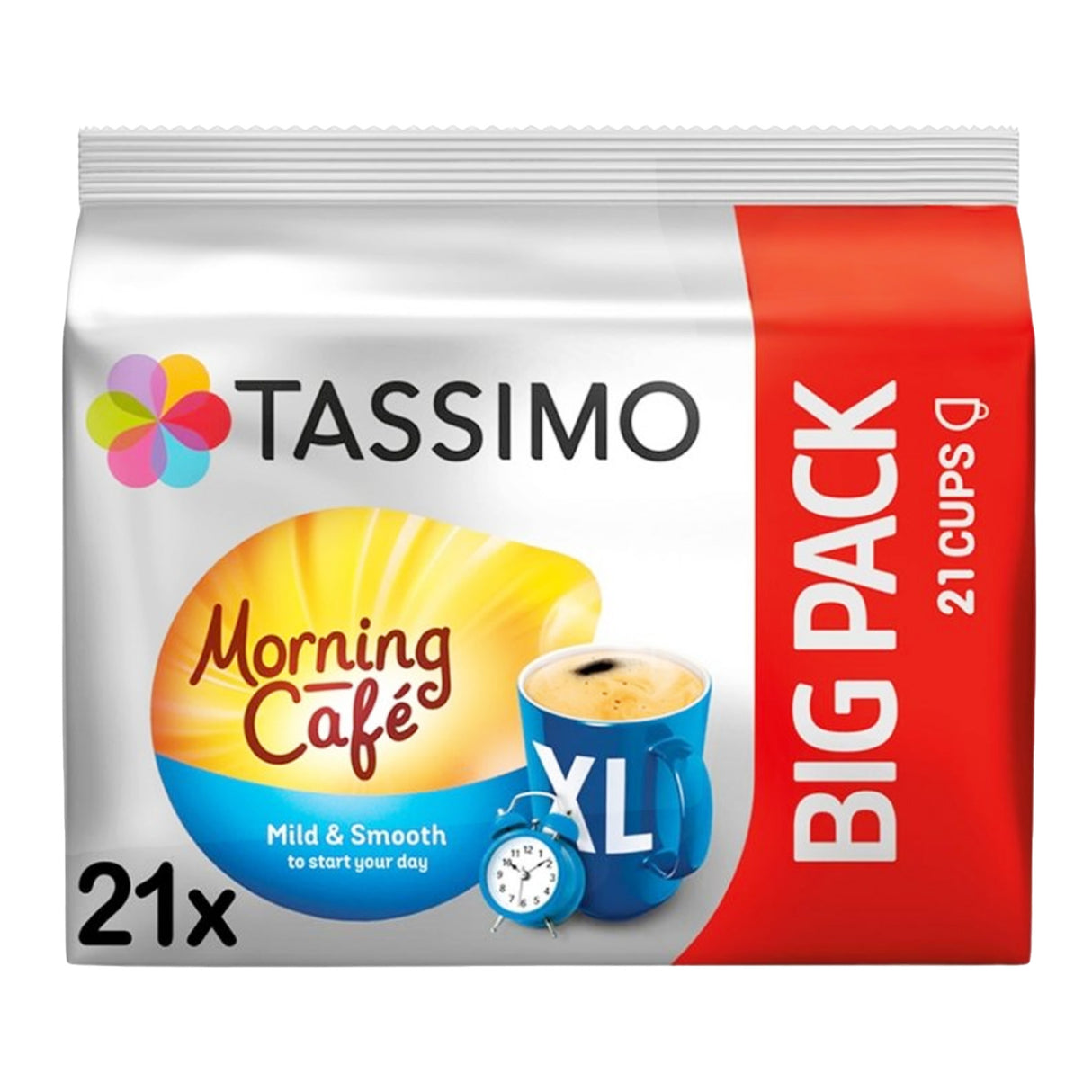 Tassimo Morning Cafe XL Mild Smooth Big Pack