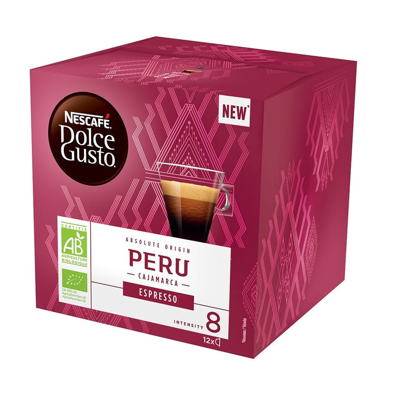 Dolce Gusto Absolute Origin Peru Espresso Coffee Pods