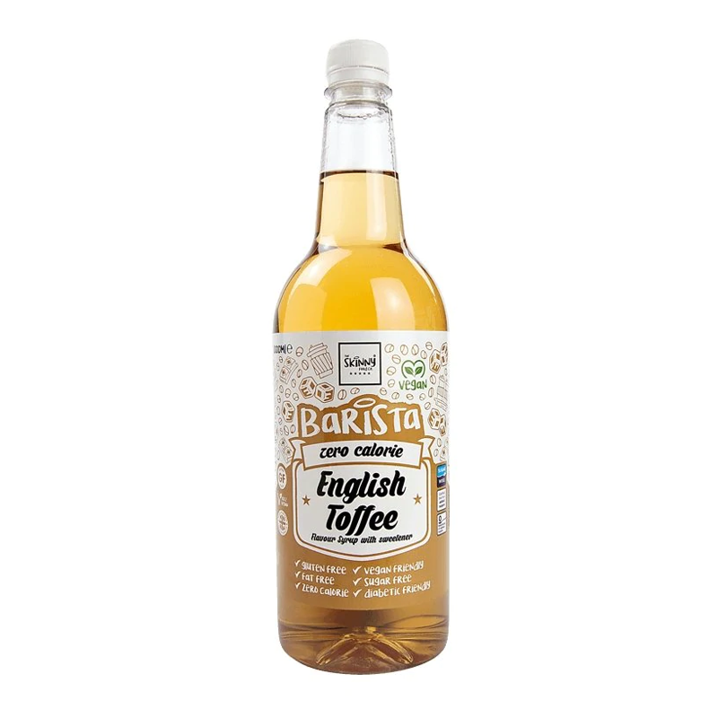 The Skinny Food Co 1L English Toffee Barista Syrups