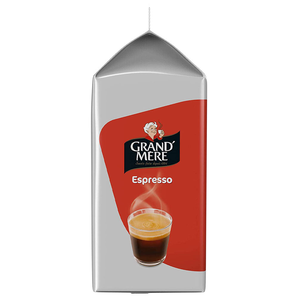 Tassimo Grand Mere Espresso Coffee Pods Side of packet