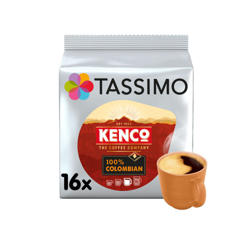Tassimo Kenco Pure Columbian Coffee Pods