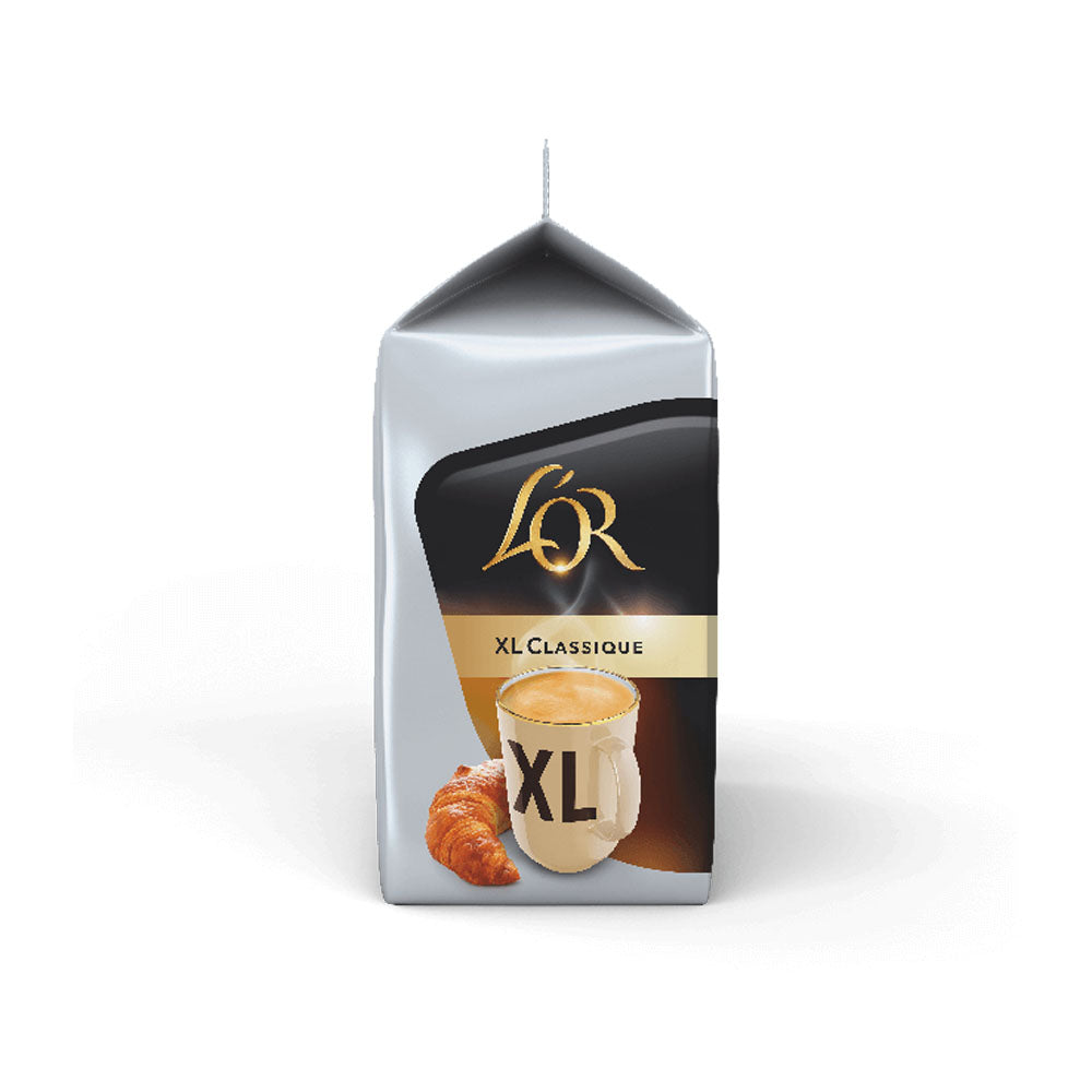 Tassimo L'Or XL Classique Coffee Pods side of packet