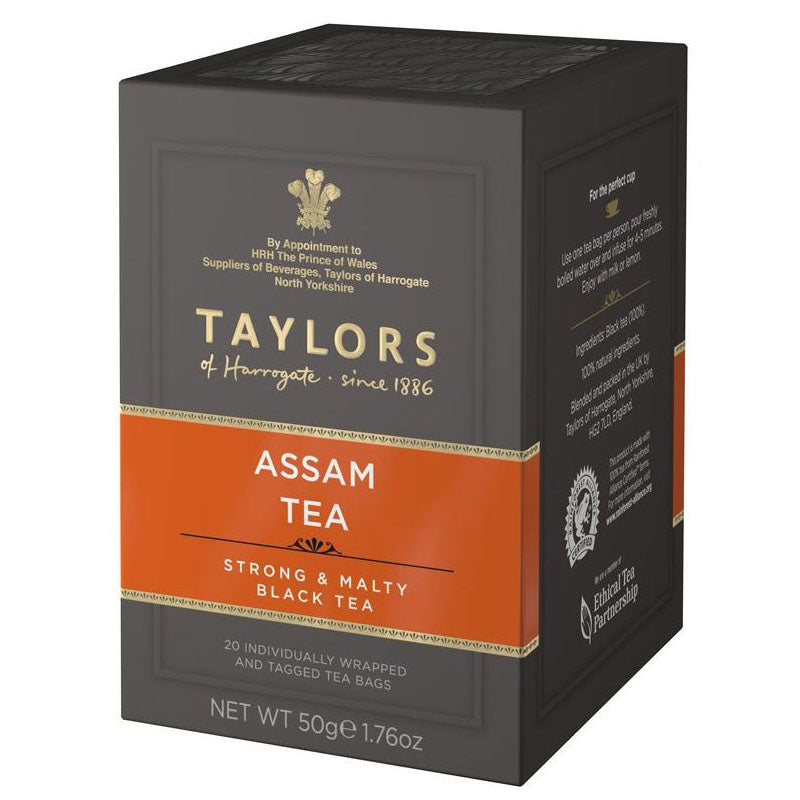 Taylors of Harrogate Assam Wrapped & Tagged Tea 20