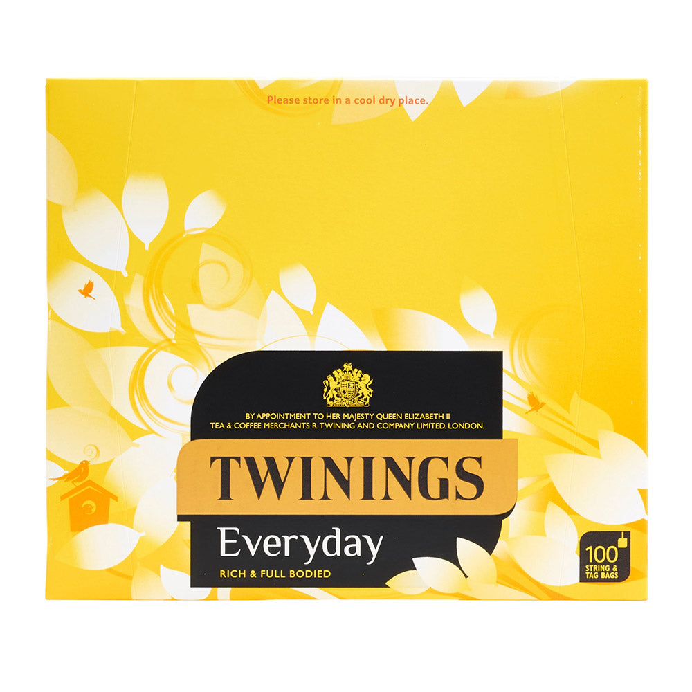 Twinings Everyday 100 String & Tag Tea Bags