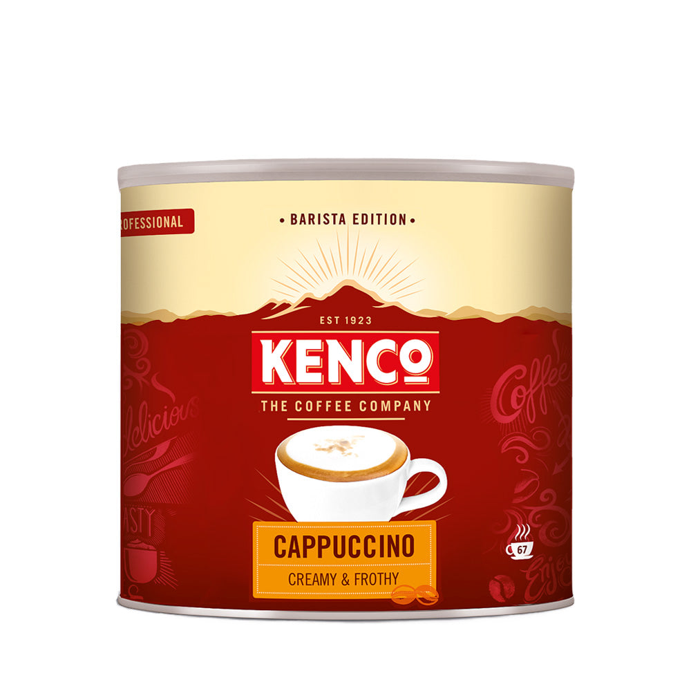 Kenco Cappuccino Instant Coffee Tin