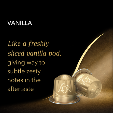L'OR Espresso Vanilla Flavour Coffee Capsules x10 Nespresso Compatible