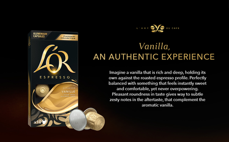 L'OR Espresso Vanilla Flavour Coffee Capsules x10 Nespresso Compatible