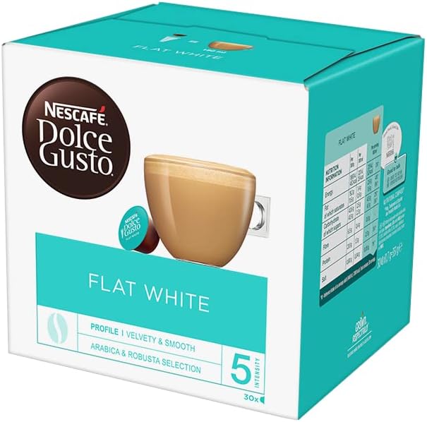 Dolce Gusto Flat White Magnum Packs Coffee Pods x 30