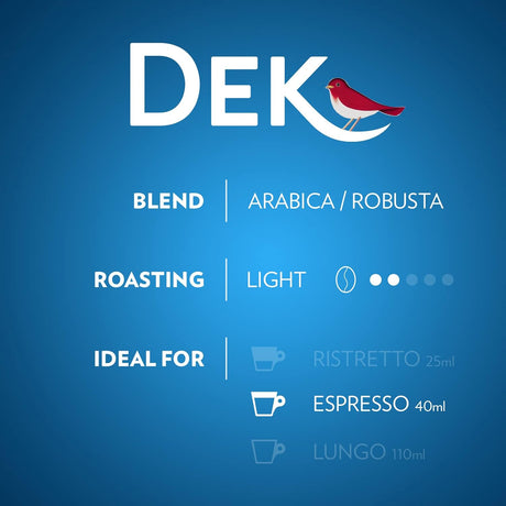 Lavazza Maestro Espresso Dek 10 Capsule Nespresso Compatible Pods